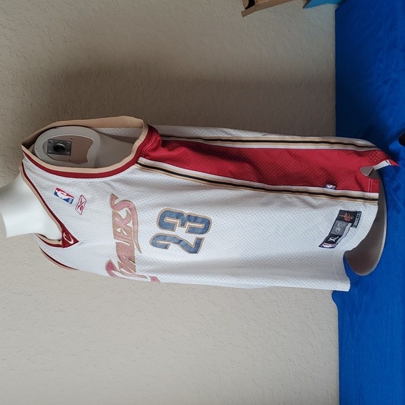 NBA Cleveland Cavaliers Cavs Reebok Player Issue jersey #23 Lebron James… - Picture 5 of 16